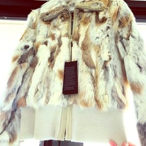 Italian Fur Bomber Jacket